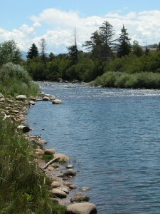 Eagle River fishing in Colorado