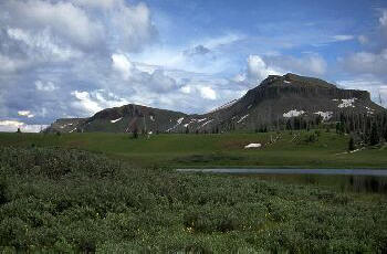 Trappers Peak in the Flat Tops of Colorado