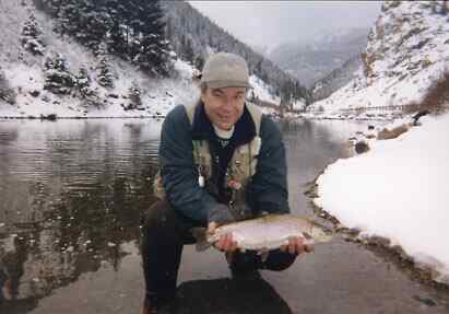 Taylor River Colorado brown trout